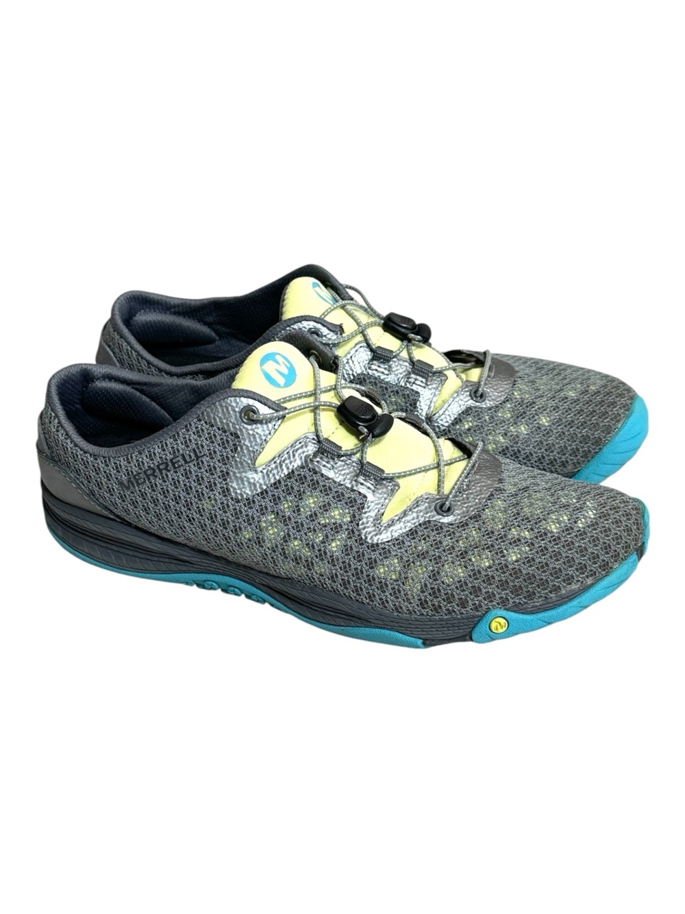 Merrell All Out Shine Trail Running Shoes Women’s Size 9 Grey Blue